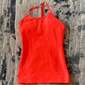 Orange Iviva Tank Top